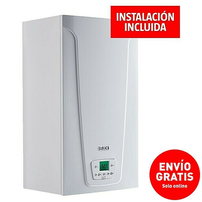 Baxi Caldera Neodens Plus Eco 28 con instalación incluida (28 kW, 7 l, Display multifunción) | BAUHAUS