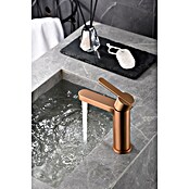 Camargue Sabati Grifo de lavabo (Oro rosa) | BAUHAUS
