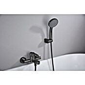 Imex Roma Grifo monomando de bañera (Negro, Mate) | BAUHAUS