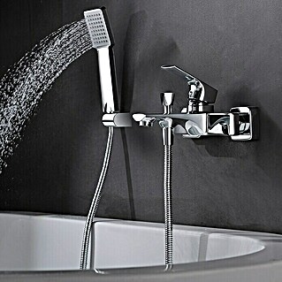 Imex Bali Grifo monomando de bañera (Cromo, Brillante)