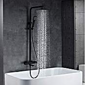Imex Fiyi Sistema de ducha y bañera (Grifo monomando, Negro) | BAUHAUS