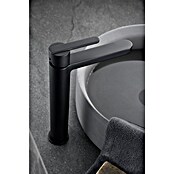 Camargue Sabati Grifo de lavabo alto (Negro) | BAUHAUS