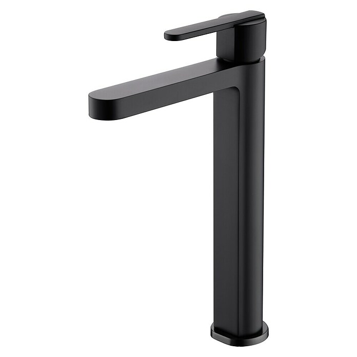 Camargue Sabati Grifo de lavabo alto (Negro) | BAUHAUS