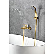 Imex Roma Grifo monomando de bañera (Oro, Satinado) | BAUHAUS