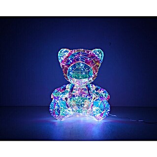 Tween Light LED-Dekoleuchte Benny (6 W, Transparent/Irisierend, L x B x H: 28,5 x 32 x 40 cm)