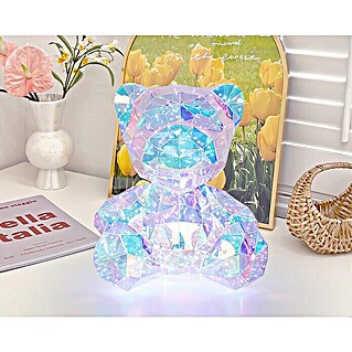 Tween Light LED-Dekoleuchte Benny (6 W, Transparent/Irisierend, L x B x H: 28,5 x 32 x 40 cm)