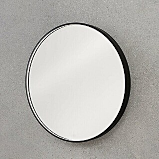 Camargue Lichtspiegel Alu (Durchmesser: 80 cm, Schwarz)