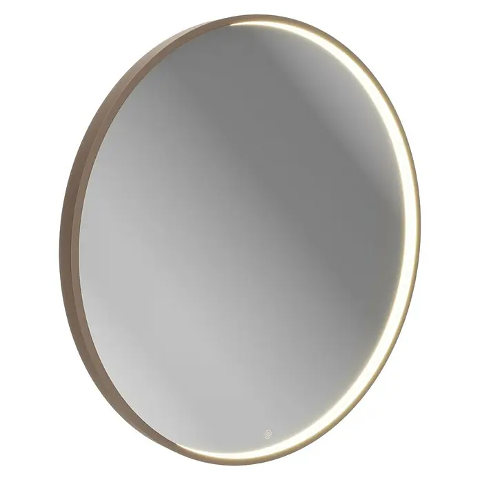 Camargue Lichtspiegel AluDurchmesser: 90 cm, Goldbronze - Diagonale Ansicht