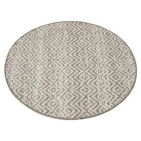 Alfombra exterior reversible Rombo