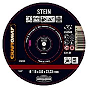 Craftomat Rezni disk C24R-BF  (Prikladno za: Kamen, Promjer rezne ploče: 115 mm, Debljina plohe: 3 mm) | BAUHAUS
