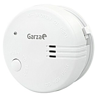 Garza Detector de humo Mini (Diámetro: 7,2 cm, Duración de batería: 5 años, Señal de alarma: 85 dB)