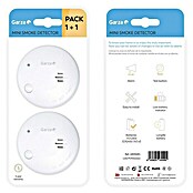 Garza Detector de humo Mini (Diámetro: 7,2 cm, Señal de alarma: 85 dB, 2 ud.) | BAUHAUS