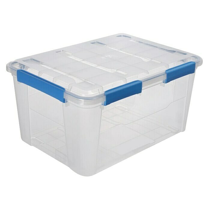 Aufbewahrungsbox Wasserdicht (L x B x H: 64 x 47 x 33,3 cm, Kunststoff, Transparent) | BAUHAUS