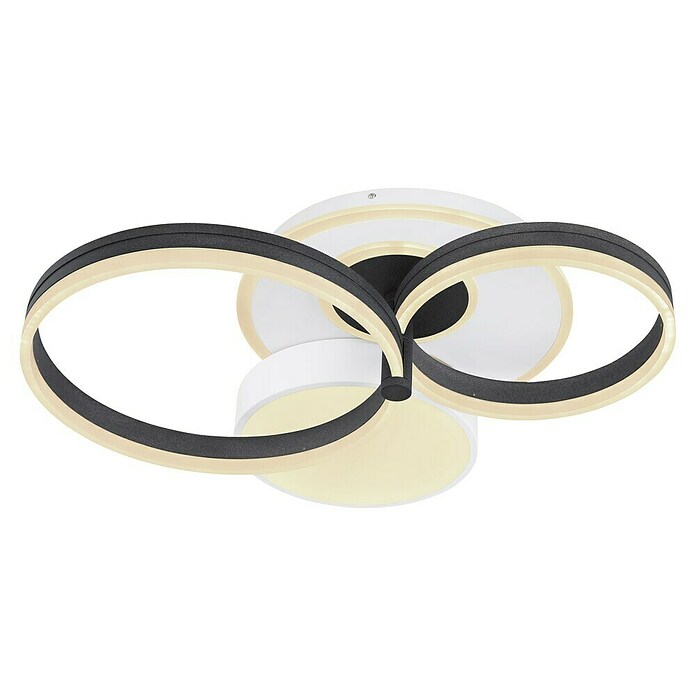 Globo LED stropna svjetiljka Jack  (48 W, Bijela, Topla bijela, D x Š x V: 690 x 590 x 160 mm) | BAUHAUS