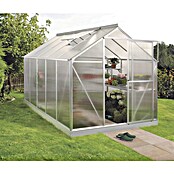 Vitavia Gewächshaus (3,77 x 1,98 x 1,96 m, Glasstärke: 6 mm, Aluminium)