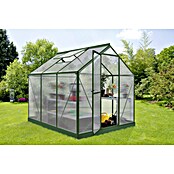 Vitavia Gewächshaus (2,29 x 1,98 x 1,95 m, Glasstärke: 6 mm, Smaragd)