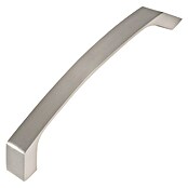 Nesu Tirador para muebles 890825 (Distancia entre orificios: 128 mm, L x An x Al: 14,2 x 2,5 x 2,2 cm, Acero, Mate)
