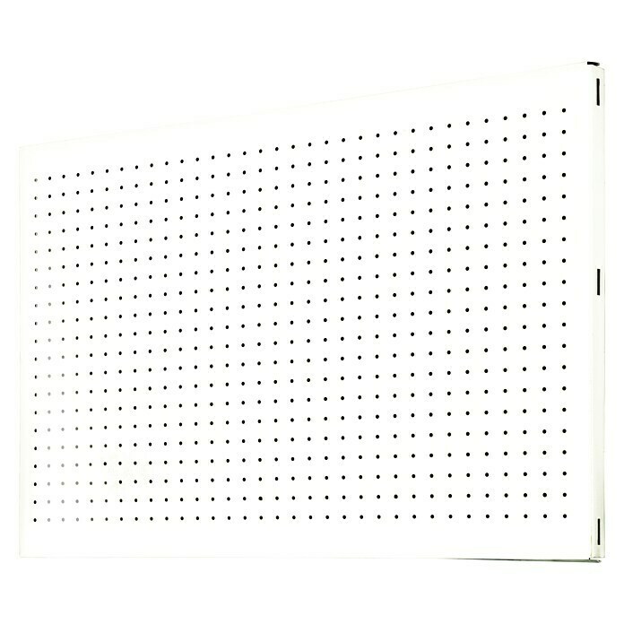 Simonrack Simonwork Panel perforado (An x Al: 60 x 150 cm, Blanco)