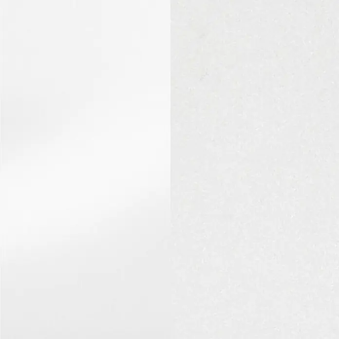 Held Möbel Küchenzeile Treviso Typ 3 - Breite: 300 cm, Weiß, Dekor Arbeitsplatte: Betonoptik, Induktionskochfeld, Mit Elektrogeräten - Nahtlose weiße Textur mit subtilen Variationen, ideal für Hintergründe und Designelemente.