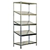 Simonrack Simonclick Metallregal (L x B x H: 40 x 100 x 200 cm, Traglast: 200 kg/Boden, Anzahl Böden: 5 Stk., Silber)