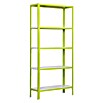 Simonrack Simonhome Metallregal (L x B x H: 40 x 80 x 180 cm, Traglast: 150 kg/Boden, Anzahl Böden: 5 Stk., Grün)