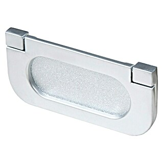 Nesu Tirador para muebles 885417 (L x An x Al: 7,5 x 3,5 x 0,5 cm, Cromado mate)
