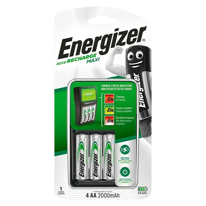 Energizer Ladegerät Maxi (null, Ladekanäle: 4)