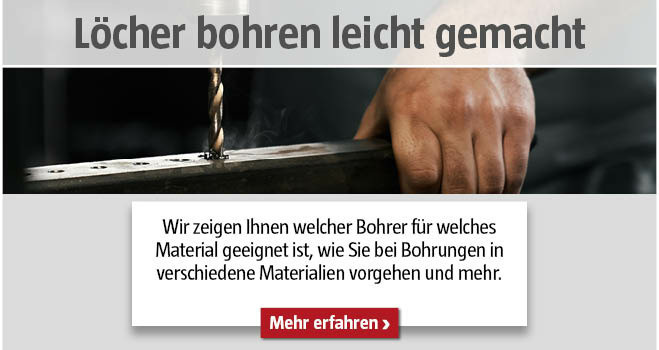 Löcher bohren