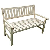 Promadino Gartenbank Johanna (B x T x H: 125 x 71 x 88,5 cm, Kiefer, Natur) | BAUHAUS