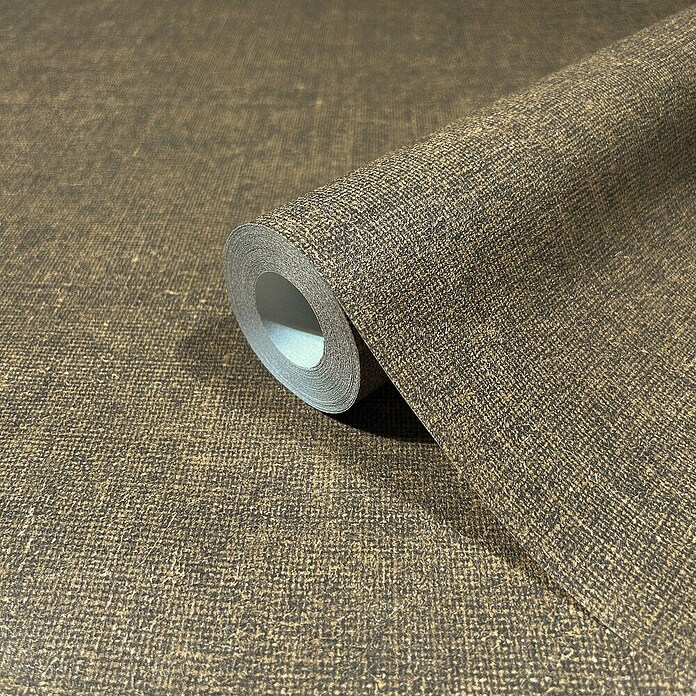 Marburg Struktura Vliestapete Struktur (Braun, Uni, 10,05 x 0,53 m) | BAUHAUS