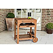Promadino Servierwagen (75 x 60 x 107 cm, Holzart: Eukalyptus) | BAUHAUS