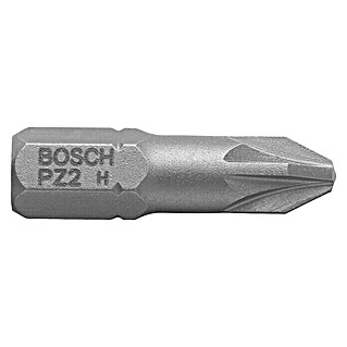 Bosch Punta Extra Hard C (PZ 2, 25 mm, 3 ud.)