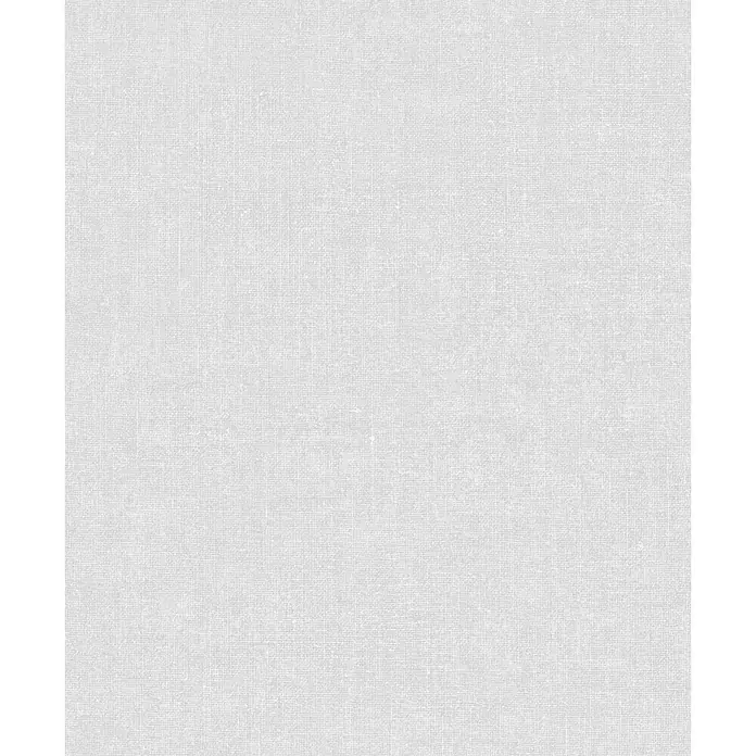 Marburg Struktura Vliestapete Struktur - Hellgrau, Uni, 10,05 x 0,53 m - Helle, fast weiße Textur mit feiner Leinwandbindung, ideal für Hintergründe oder zur Darstellung von Stoffoberflächen.