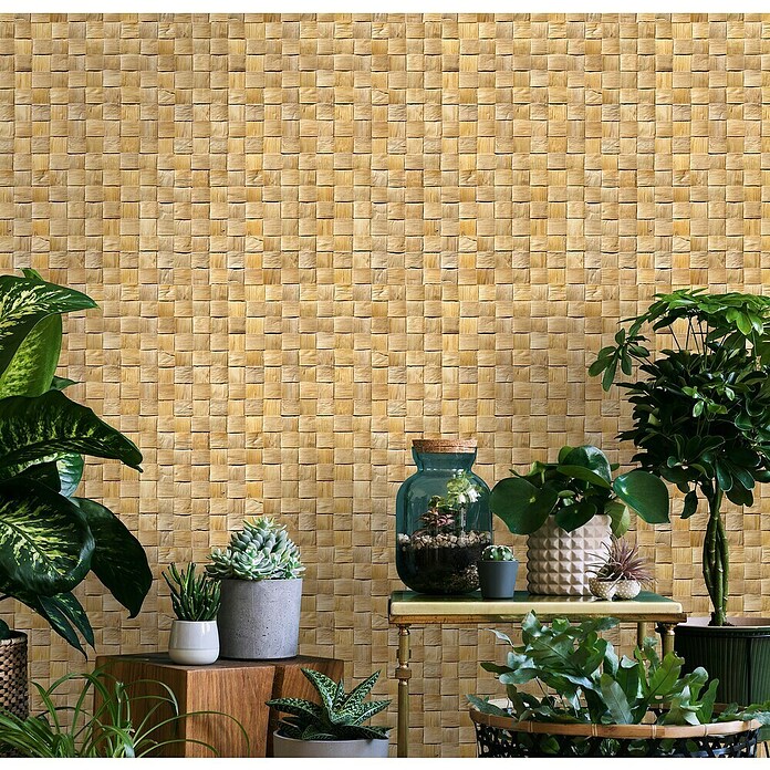 Marburg Struktura Vliestapete 3D-Geflecht (Beige, 3D-Optik, 10,05 x 0,53 m) | BAUHAUS