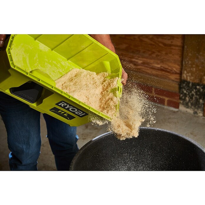 Ryobi ONE+ Akku-Nass-Trockensauger RV1811-0 (18 V, Ohne Akku, Behältervolumen: 12 l) | BAUHAUS