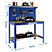 Simonrack Simonwork Banco de trabajo BT3 (L x Al: 61 x 144,5 cm, Ancho: 151 cm, Capacidad de carga: 600 kg, Azul)