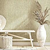 Marburg Struktura Vliestapete Holzgeflecht Textiloptik (Beige, Holzoptik, 10,05 x 0,53 m) | BAUHAUS
