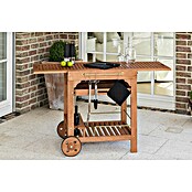 Promadino Servierwagen (75 x 60 x 107 cm, Holzart: Eukalyptus) | BAUHAUS