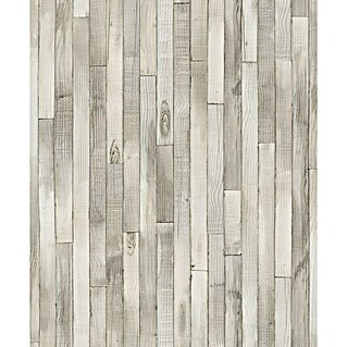 Marburg Struktura Vliestapete Holzdielen (Grau, Holzoptik, 10,05 x 0,53 m)
