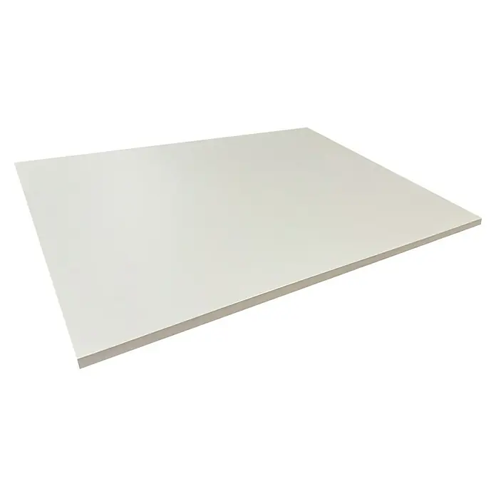 Modulkit Xaden Balda - An x Pr x Es: 560 x 368 x 19 mm, Blanco, Específico para: Módulos de 40 cm - Tablero de mesa blanco, perfecto para interiores minimalistas. Su elegancia sencilla lo convierte en un elemento de diseño ideal para espacios modernos.