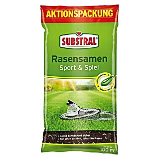 Substral Rasensamen Spiel- & Sportrasen (2 kg, 100 m²)