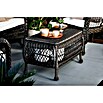 Sunfun Conjunto de muebles Savannah (4 piezas, Marrón oscuro)