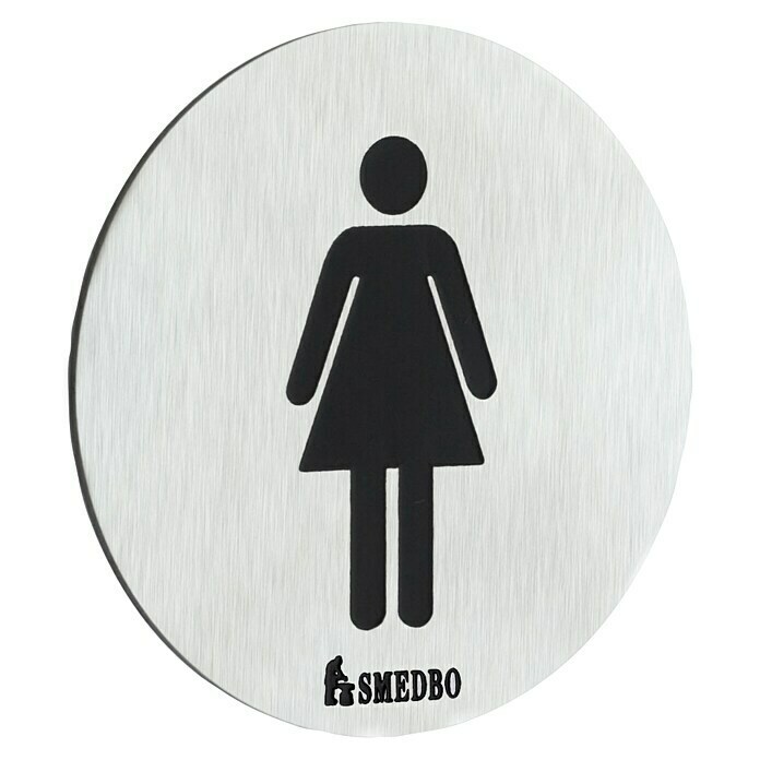 Smedbo Plaque de porte femmes