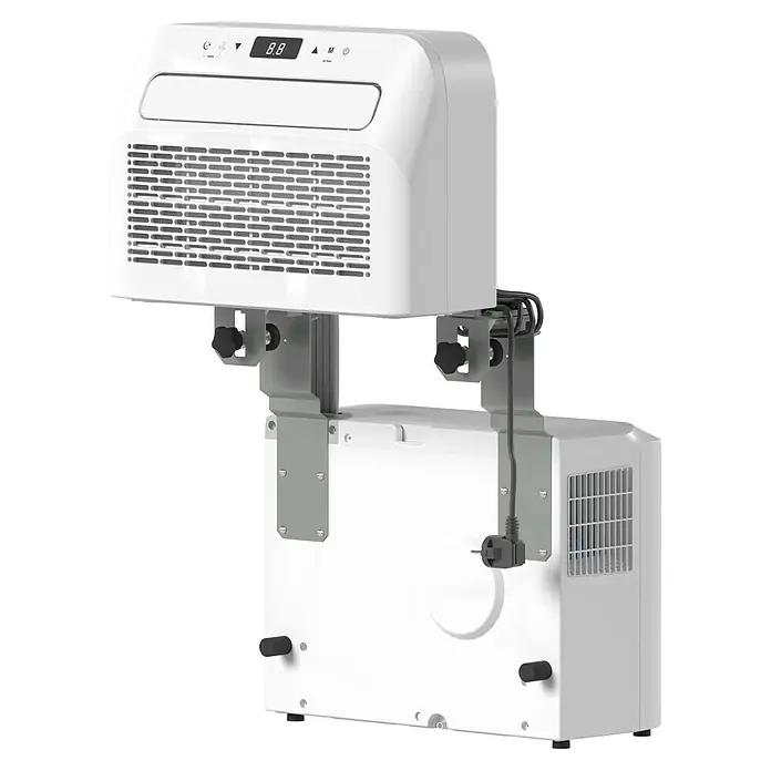 Voltomat Klimasplitgerät Camping - Kühlleistung: 500 W - 1.500 W, Raumgröße: 10 m² - 15 m² - Ein innovatives tragbares Klimagerät mit zwei Einheiten für eine effiziente Kühlung in jedem Raum.