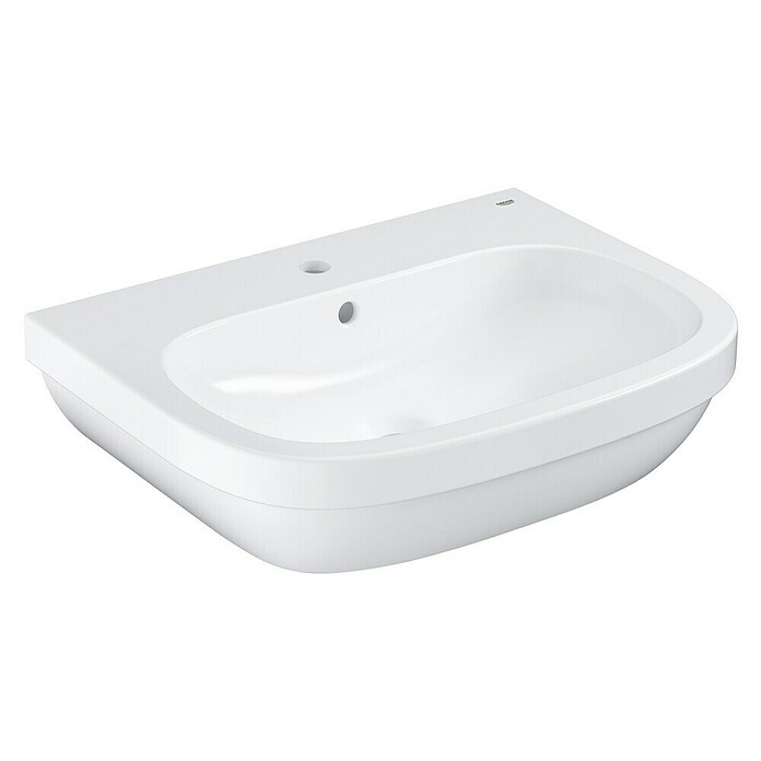 Grohe Euro Keramik Waschtisch (65 x 51,5 cm, Ohne Beschichtung, Keramik, Weiß)