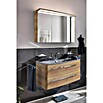 Lanzet Classico Badmöbel-Set CL10RMBC (99,2 cm, Berg Eiche, Farbe Griff: Chrom, Rechts) | BAUHAUS