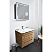 Lanzet K5 Badmöbel-Set K57B2R (67,9 cm, Berg Eiche) | BAUHAUS