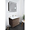 Lanzet K5 Badmöbel-Set K57E2R (67,9 cm, Eiche Maron) | BAUHAUS