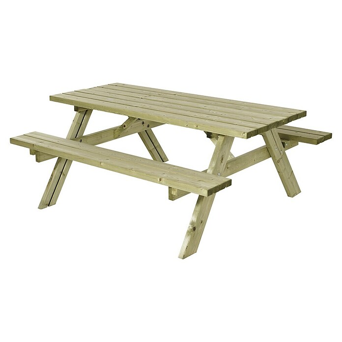 Plus Sitzgruppen-Set Standard (Nadelholz, Naturbraun) | BAUHAUS