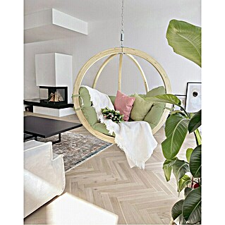Amazonas Hängesessel Globo Chair (L x B x H: 69 x 118 x 121 cm, Natur/Grün)